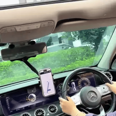 Manejando con la ruta a la vista