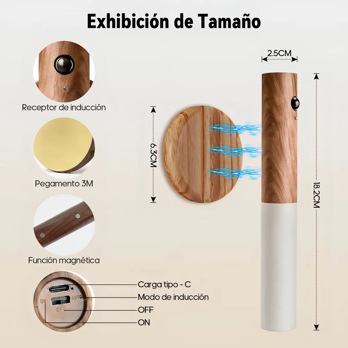 Lámpara LED con Sensor | Tu propia luz cuando falla la electricidad 💡
