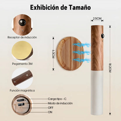 Lámpara LED con Sensor | Tu propia luz cuando falla la electricidad 💡